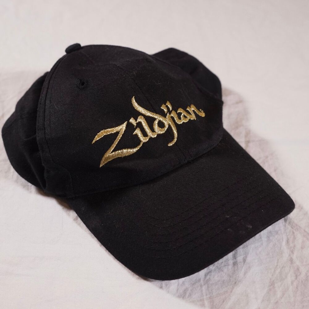 Zildjian Baseball Cap -  Black w/Gold Embroidered Logo